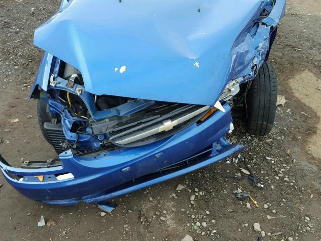 KL1TD666X8B027553 - 2008 CHEVROLET AVEO BASE BLUE photo 7