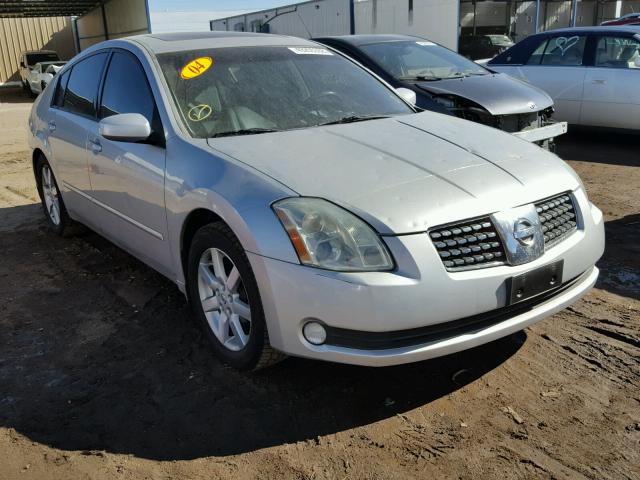 1N4BA41E54C889122 - 2004 NISSAN MAXIMA SE SILVER photo 1