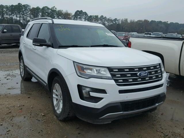 1FM5K7D82GGA58181 - 2016 FORD EXPLORER X WHITE photo 1