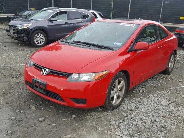 2HGFG12948H543772 - 2008 HONDA CIVIC EXL 红色 照片 2