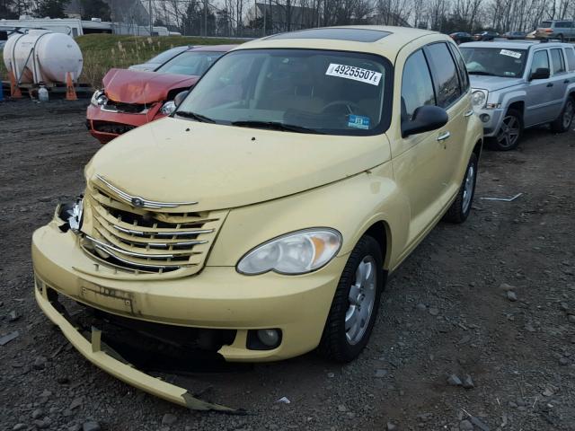 3A8FY68BX7T632229 - 2007 CHRYSLER PT CRUISER YELLOW photo 2