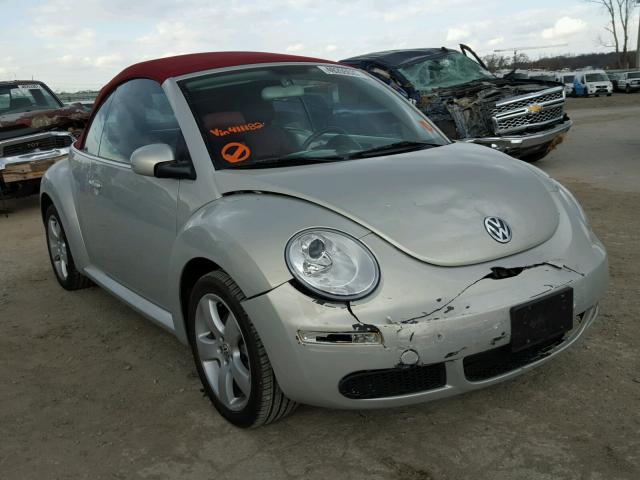 3VWSF31Y89M411182 - 2009 VOLKSWAGEN NEW BEETLE SILVER photo 1