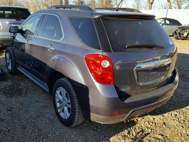 2GNALDEK7D6107306 - 2013 CHEVROLET EQUINOX LT CHARCOAL photo 3