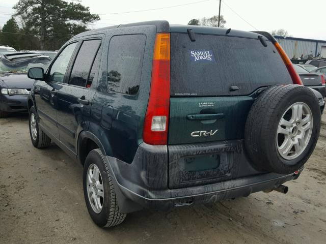 JHLRD78833C031151 - 2003 HONDA CR-V EX მწვანე ფოტო 3