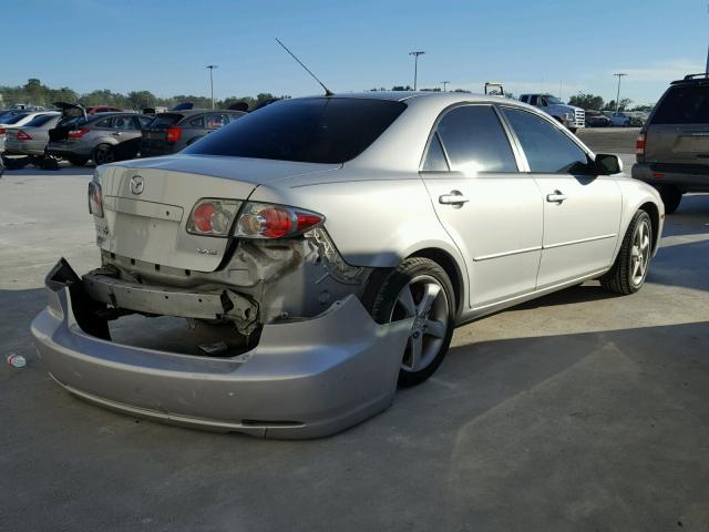 1YVHP80D165M37351 - 2006 MAZDA 6 S SILVER photo 4