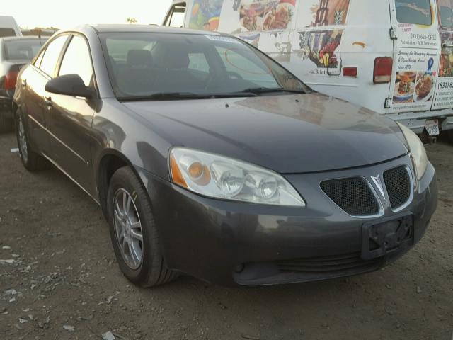 1G2ZG558464168566 - 2006 PONTIAC G6 SE1 GRAY photo 1