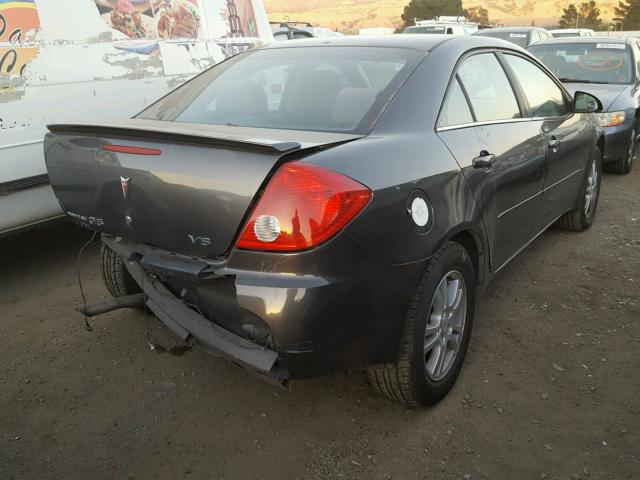 1G2ZG558464168566 - 2006 PONTIAC G6 SE1 GRAY photo 4