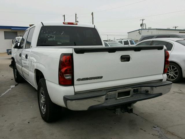 2GCEC13V971105435 - 2007 CHEVROLET SILVERADO WHITE photo 3