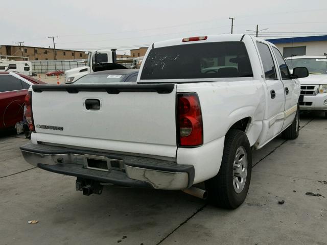 2GCEC13V971105435 - 2007 CHEVROLET SILVERADO WHITE photo 4