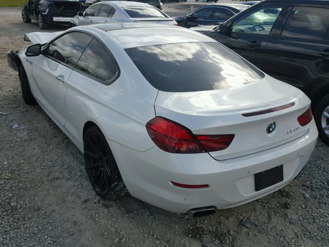 WBALX3C54CDV77481 - 2012 BMW 650 I Blanc photo 3