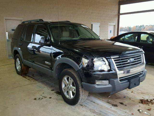 1FMEU63E76UA50623 - 2006 FORD EXPLORER X BLACK photo 1