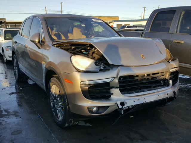 WP1AE2A22FLA50485 - 2015 PORSCHE CAYENNE SE TAN photo 1