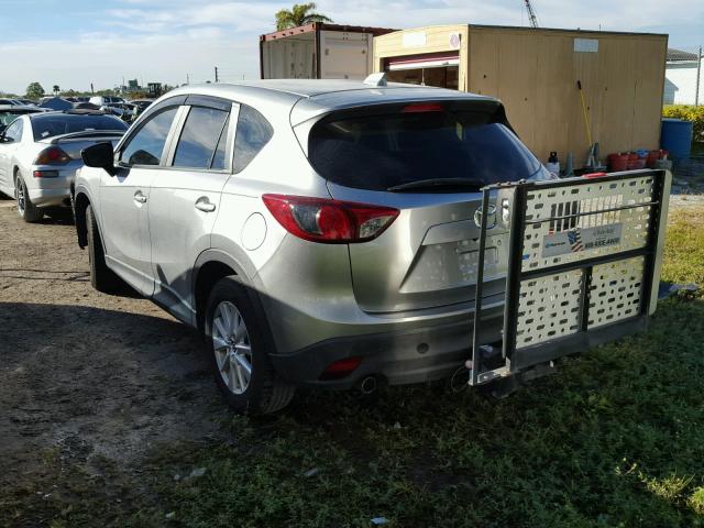 JM3KE2CYXE0382303 - 2014 MAZDA CX-5 TOURI GRAY photo 3