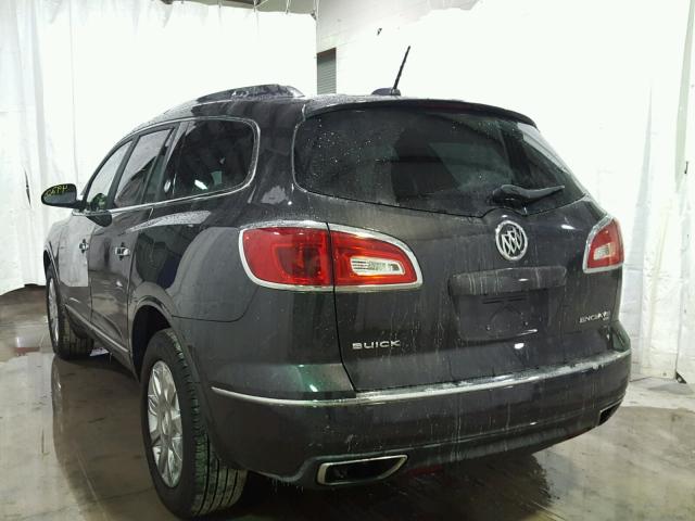 5GAKVBKD7GJ121359 - 2016 BUICK ENCLAVE BLACK photo 3