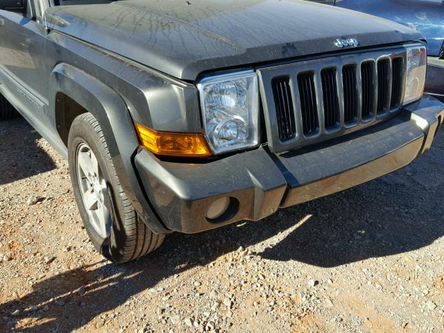 1J8HH48K46C269238 - 2006 JEEP COMMANDER BROWN photo 9