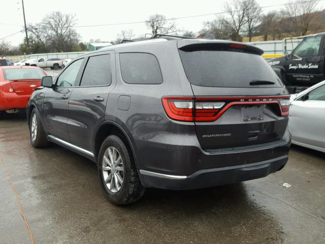 1C4RDHAG1HC774872 - 2017 DODGE DURANGO SX GRAY photo 3