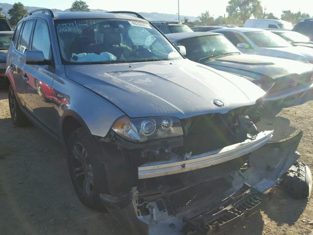 WBXPA93486WG90364 - 2006 BMW X3 3.0I SILVER photo 1