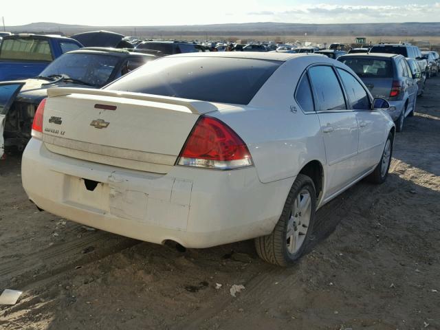 2G1WC581569185617 - 2006 CHEVROLET IMPALA LT WHITE photo 4