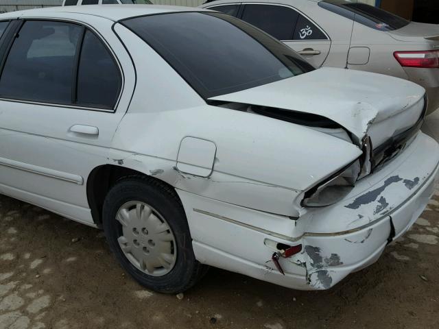 2G1WL52M3V9306324 - 1997 CHEVROLET LUMINA BAS WHITE photo 9