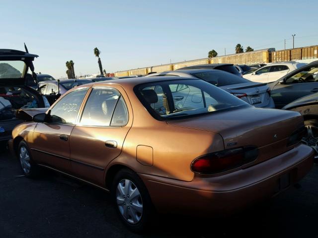 1Y1SK5263VZ408511 - 1997 GEO PRIZM BASE BROWN photo 3