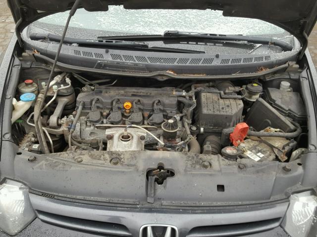 2HGFG11857H572897 - 2007 HONDA CIVIC EX 黑色 照片 7