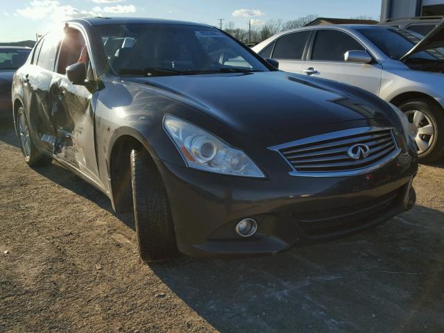 JN1CV6AR4AM250594 - 2010 INFINITI G37 BLACK photo 1