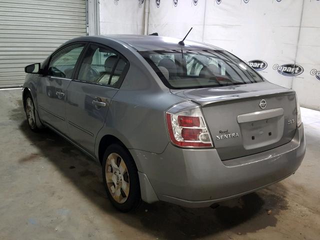 3N1AB61E87L701770 - 2007 NISSAN SENTRA 2.0 GRAY photo 3