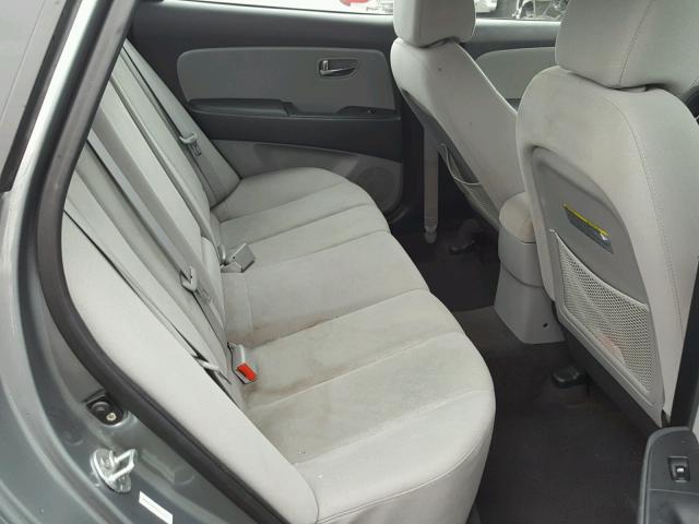 KMHDU4AD7AU016782 - 2010 HYUNDAI ELANTRA BL GRAY photo 6