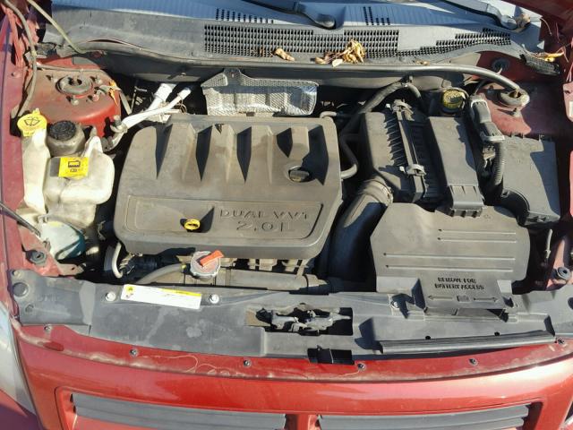 1B3HB28BX7D232513 - 2007 DODGE CALIBER RED photo 7