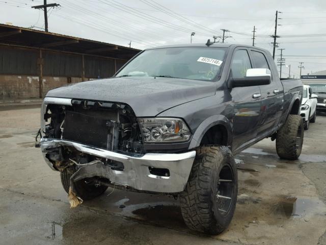 3C6UR5NL7EG174911 - 2014 RAM 2500 LARAM GRAY photo 2