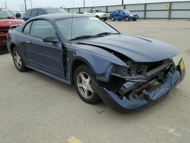 1FAFP40453F379648 - 2003 FORD MUSTANG BLUE photo 1