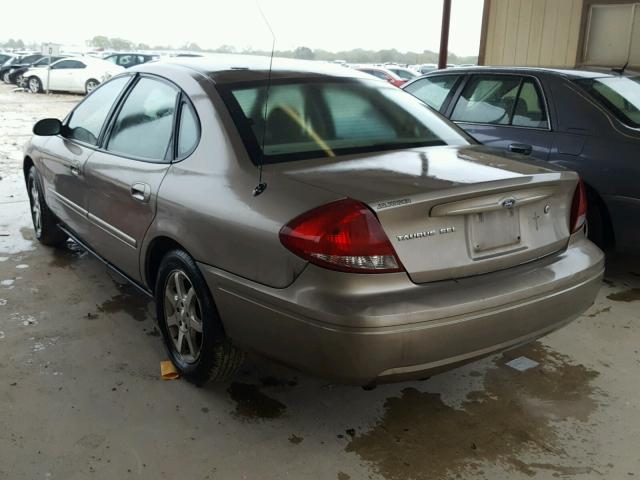 1FAFP56U97A174270 - 2007 FORD TAURUS SEL TAN photo 3