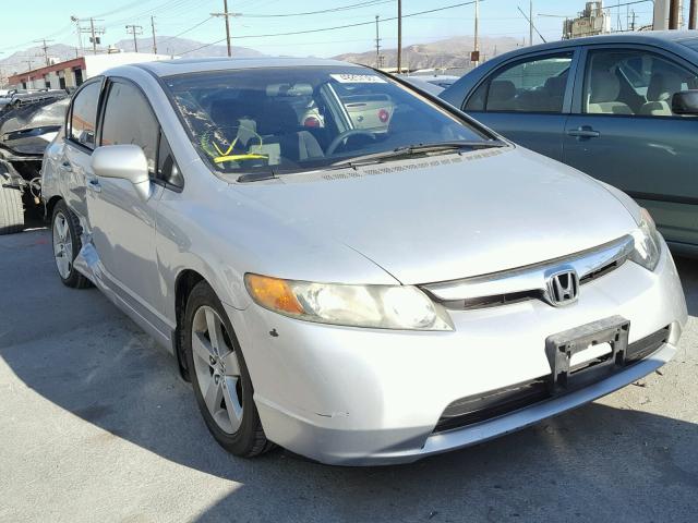 1HGFA16827L043047 - 2007 HONDA CIVIC EX SILVER photo 1