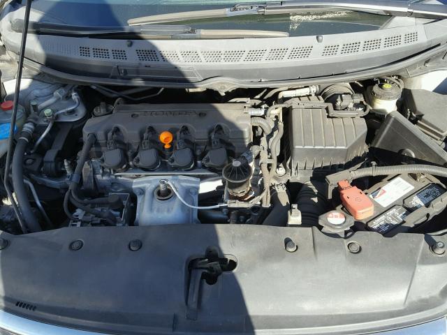 1HGFA16827L043047 - 2007 HONDA CIVIC EX ვერცხლისფერი ფოტო 7
