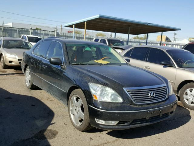 JTHBN36F065048681 - 2006 LEXUS LS 430 BLACK photo 1