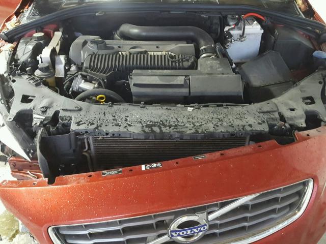 YV1612FS4D1234468 - 2013 VOLVO S60 T5 RED photo 7