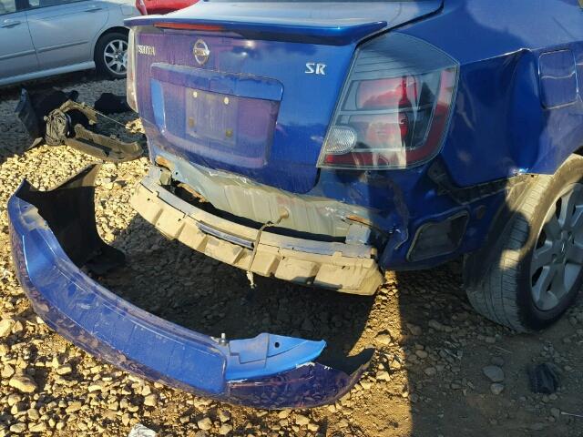 3N1AB6AP2AL721683 - 2010 NISSAN SENTRA 2.0 BLUE photo 9