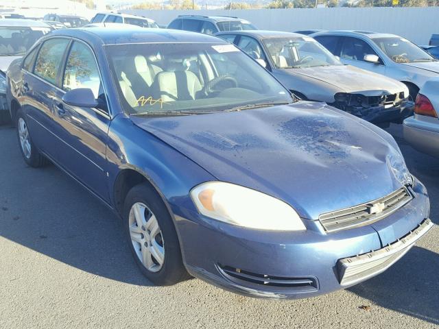 2G1WB58K769236000 - 2006 CHEVROLET IMPALA LS BLUE photo 1