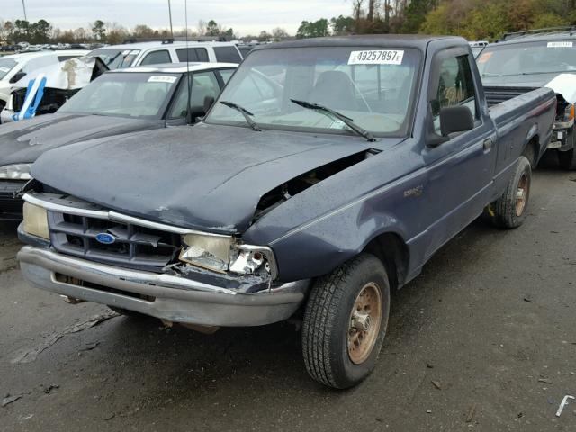 1FTCR10A7PTA01883 - 1993 FORD RANGER GRAY photo 2