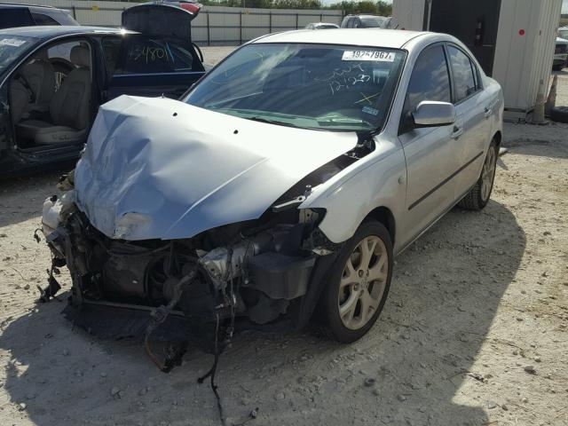 JM1BK32F881141247 - 2008 MAZDA 3 I SILVER photo 2