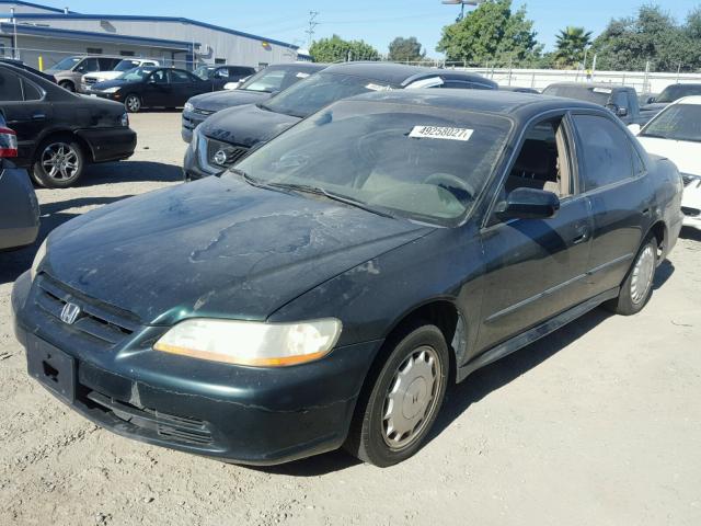 JHMCG66821C016899 - 2001 HONDA ACCORD EX GREEN photo 2