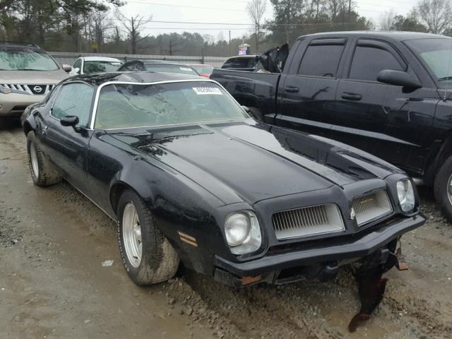 2T87M4H165276 - 1974 PONTIAC FIREBIRD S BLACK photo 1