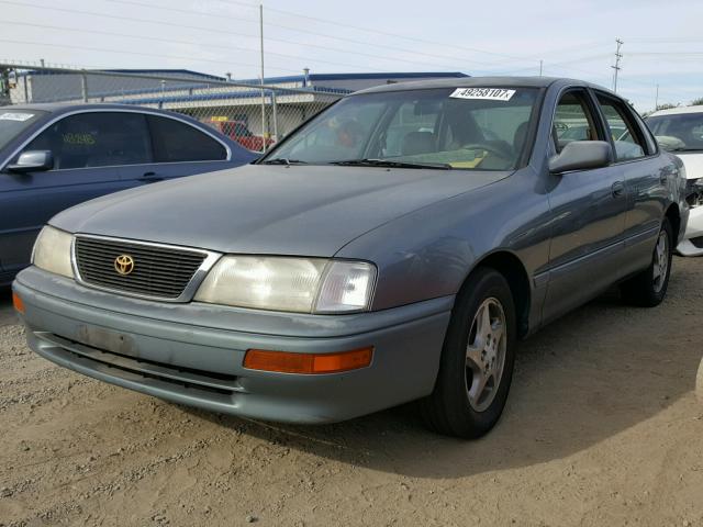 4T1BF12B7VU145592 - 1997 TOYOTA AVALON XL BLUE photo 2