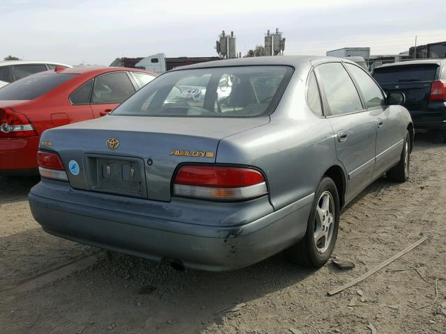 4T1BF12B7VU145592 - 1997 TOYOTA AVALON XL BLUE photo 4