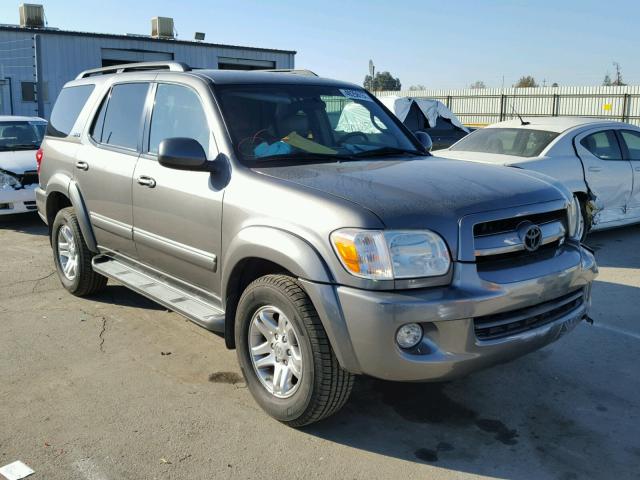 5TDZT34A07S289438 - 2007 TOYOTA SEQUOIA SR GRAY photo 1