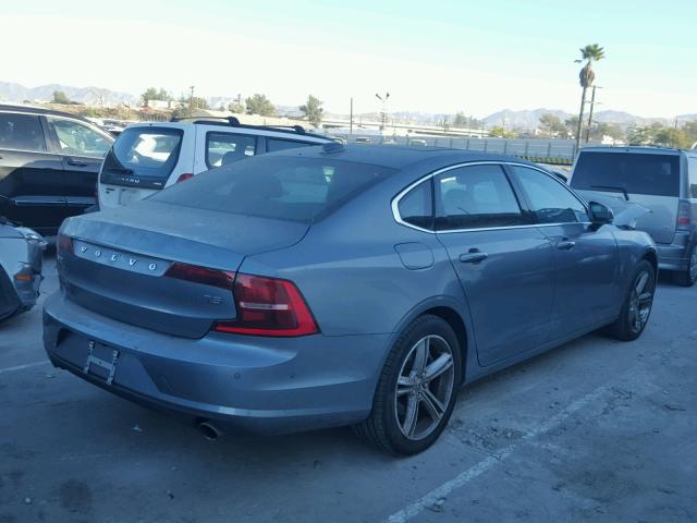 LVY982AK0JP016275 - 2018 VOLVO S90 T5 GRAY photo 4