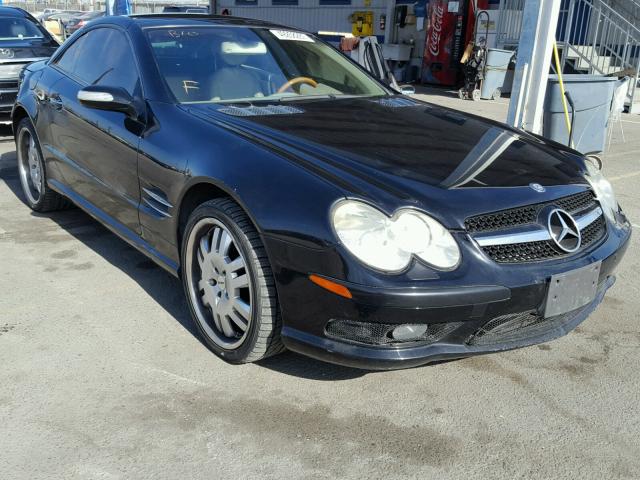 WDBSK75F65F092274 - 2005 MERCEDES-BENZ SL 500 BLACK photo 1