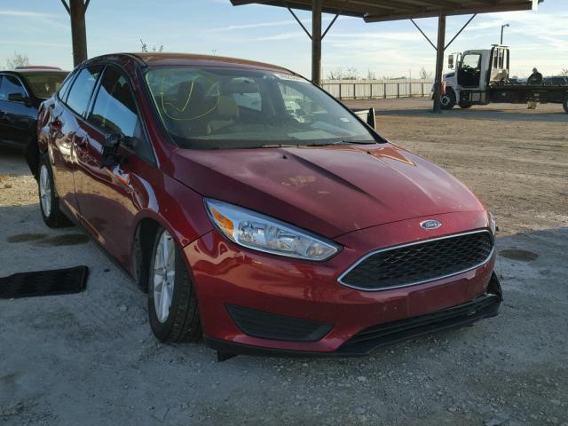 1FADP3F25FL368503 - 2015 FORD FOCUS SE RED photo 1