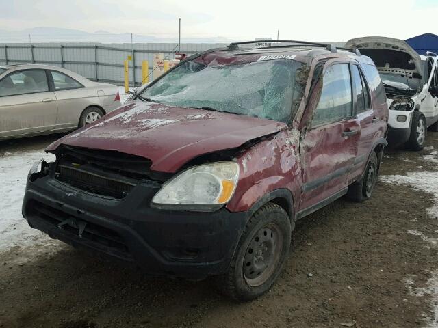 JHLRD78843C016383 - 2003 HONDA CR-V EX RED photo 2