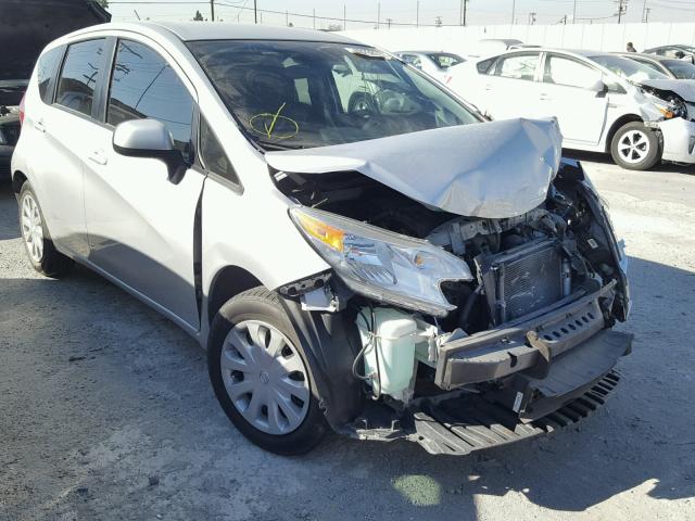 3N1CE2CP6EL392451 - 2014 NISSAN VERSA NOTE SILVER photo 1